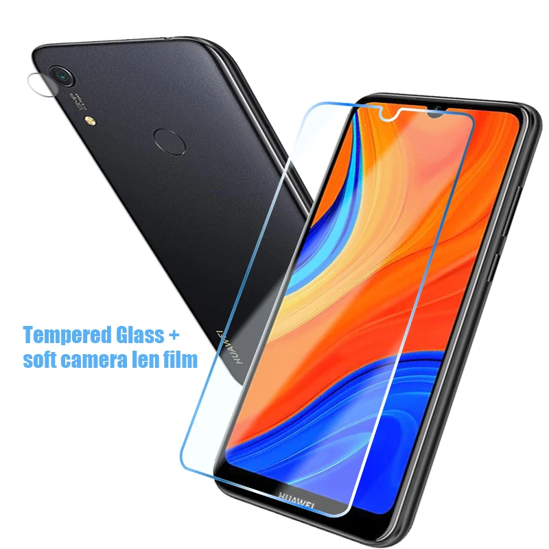 Закаленное стекло 2 в 1 для Enjoy 20 Pro Z 5G Защитное объектива задней камеры на Huawei P Smart