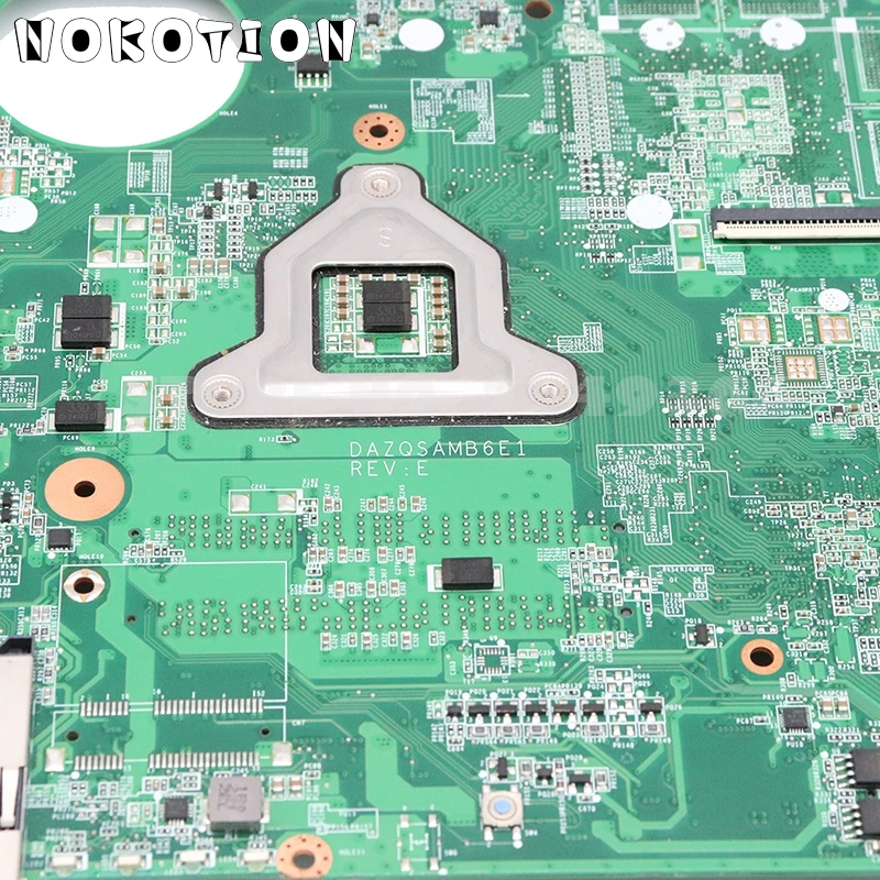 NOKOTION материнская плата для ноутбуков Acer aspire NB.V7B11.001 DAZQSAMB6E1 HM67 UMA DDR3 1/2/2/4/3