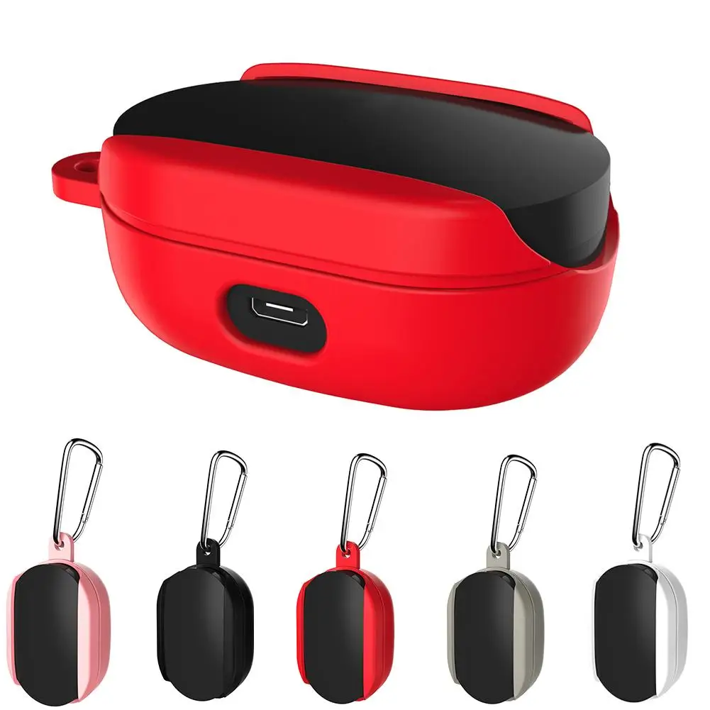 

Portable TWS Bluetooth Headphone Cover Shockproof Non-slip Flexible Silicone Extended Headset Cover For Xiao-mi Redmi AirDots