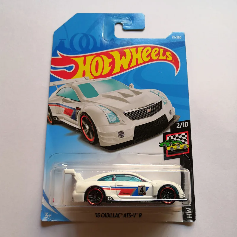 Hot Wheels 1:64 Car 16 CADILLAC ATS-V R Коллекционная версия металлические Литые модели