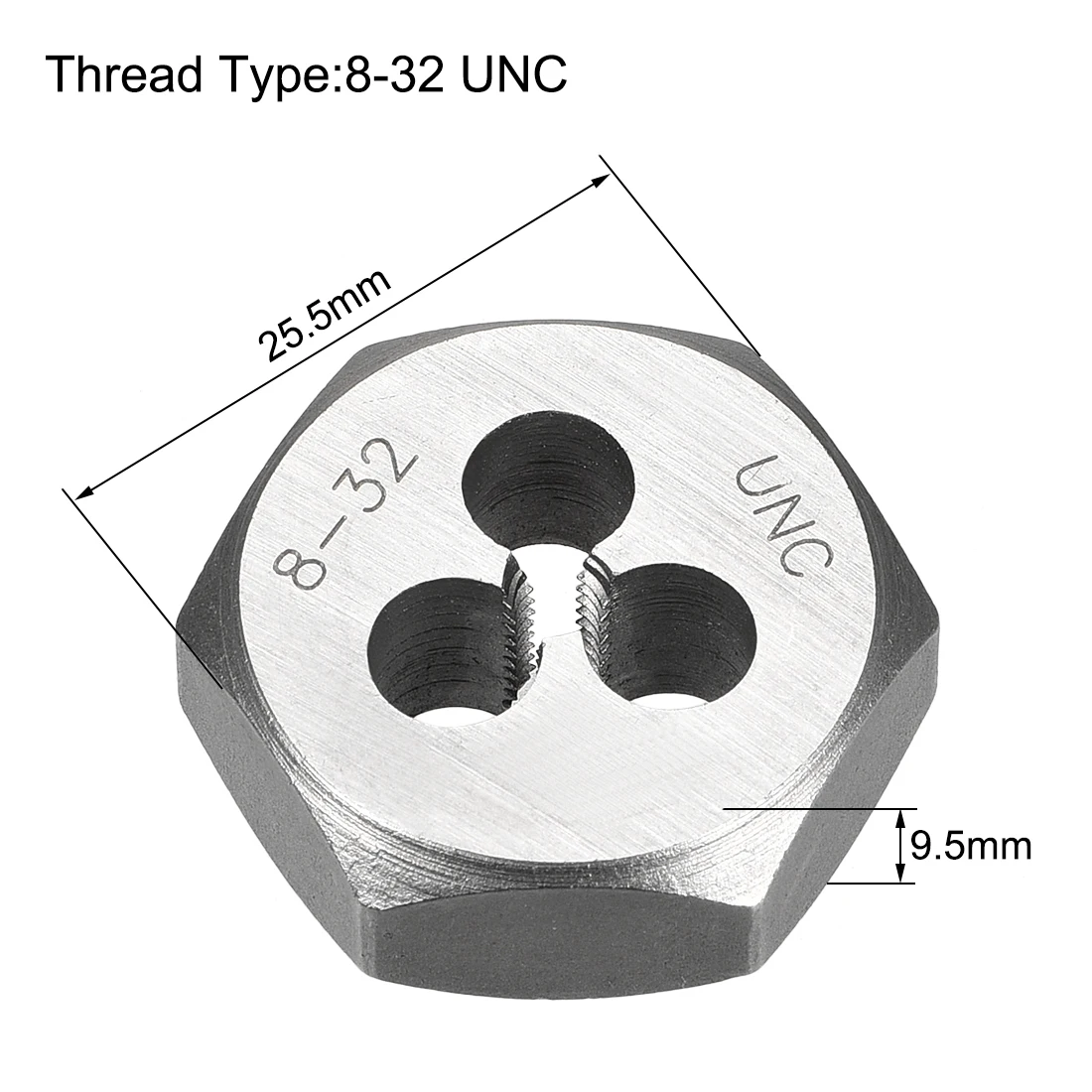 

Uxcell 2 8-32 UNC , , : 2A