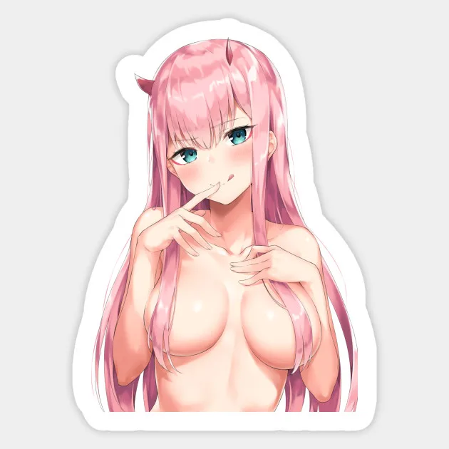 1 шт. Zero Two сексуальный Набор стикеров для девочек аниме игрушка наклейка багажа