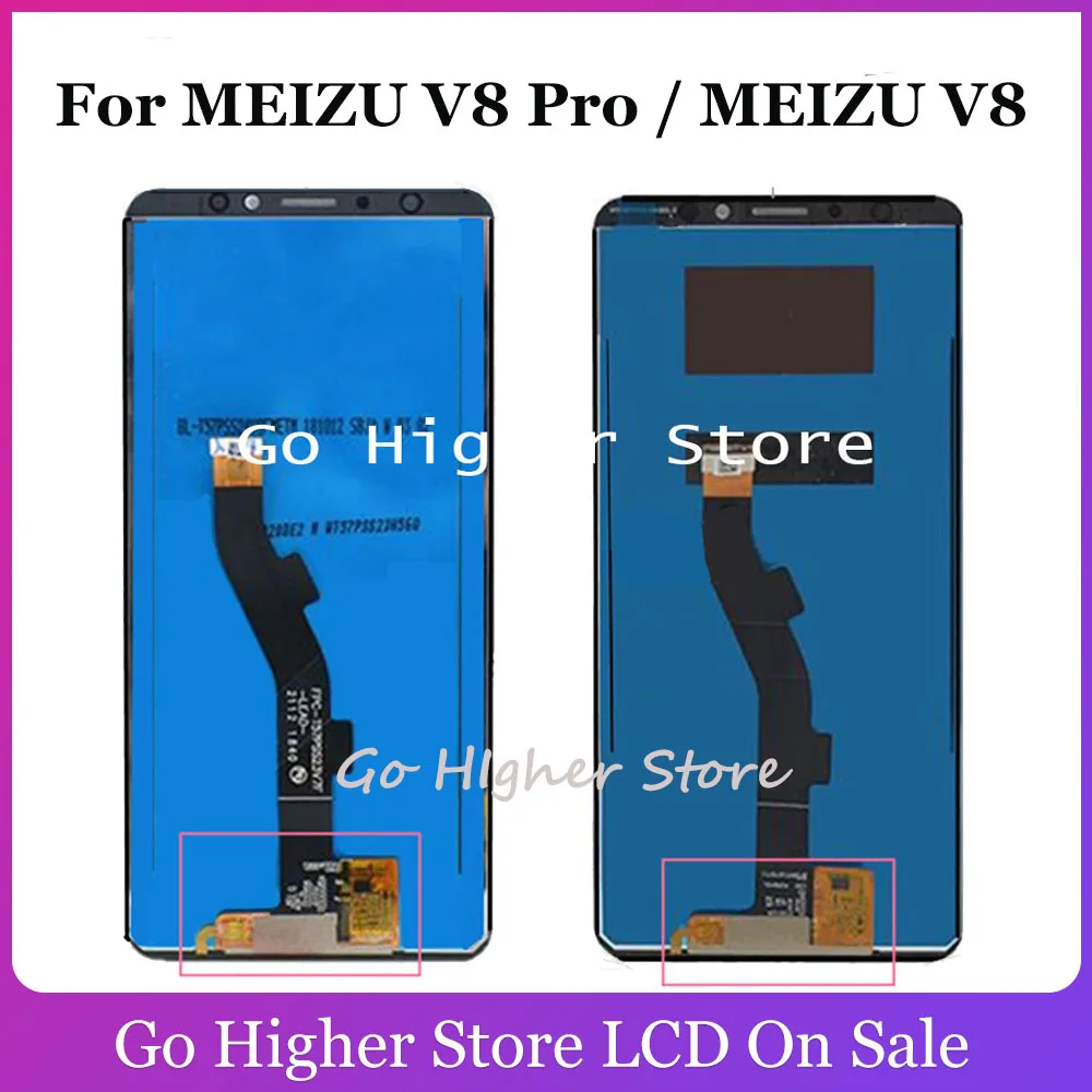 5 7 &quotдля MEIZU V8 / Pro ЖК-дисплей Дисплей кодирующий преобразователь сенсорного