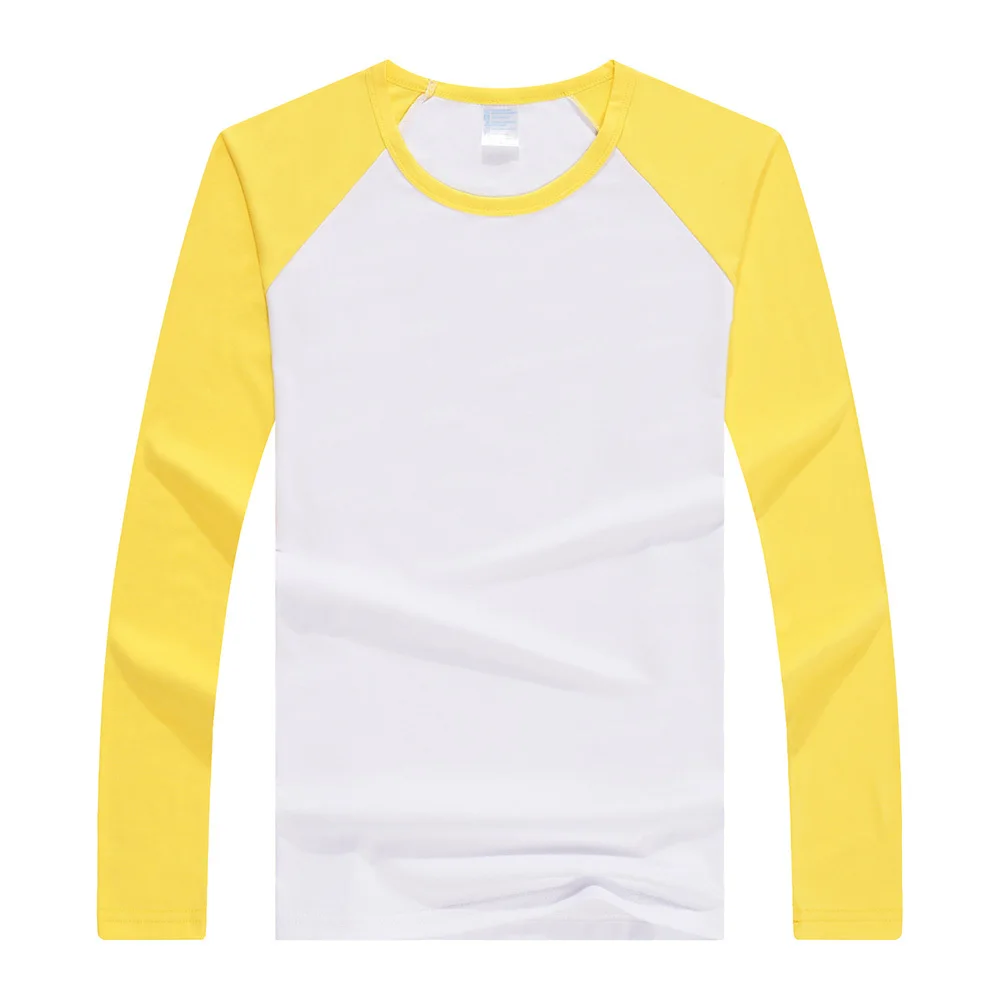 Красная Осенняя футболка с длинными рукавами 2019 женские корейские Топы реглан