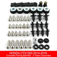 fit for honda ctx1300 2014 2015 2016 2017 2019 motorcycle complete full fairing bolts kit clips screws stainless steel