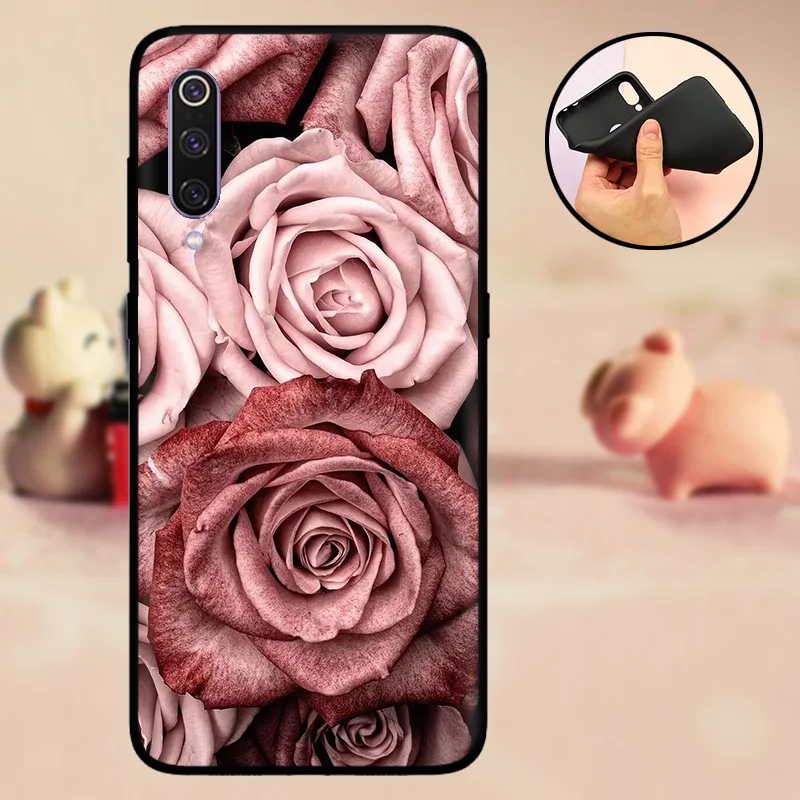 Z7SSM Силиконовый чехол mi 9 SE, задняя крышка для телефона mi 9, чехол s, мягкий чехол из ТПУ для Xiao mi 9 mi 9SE, Матовый Бампер для телефонов mi 8 Lite - Цвет: Z7SSM