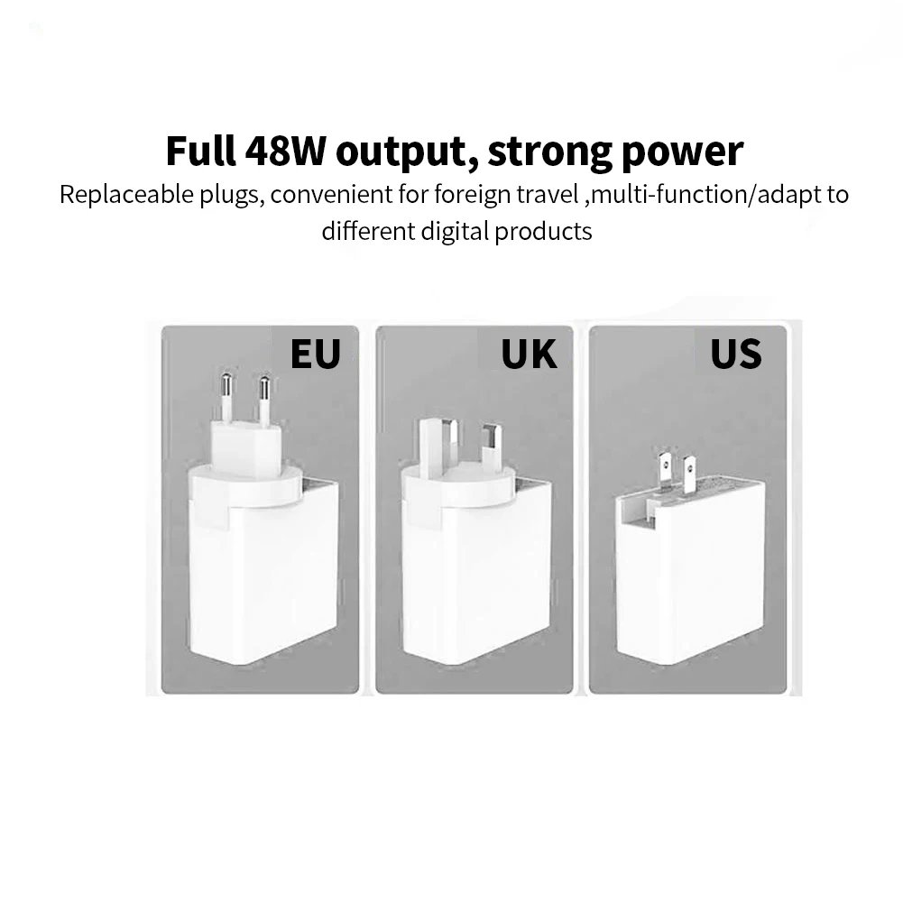 

USB Charger Quick Charge 3.0 5V 2.4A Fast Charging Power Adapter For Samsung iPhone Xiaomi PD Port Mobile Phone Accessories