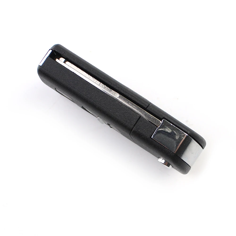 Чехол для ключа с дистанционным управлением складной чехол 3 кнопками черный