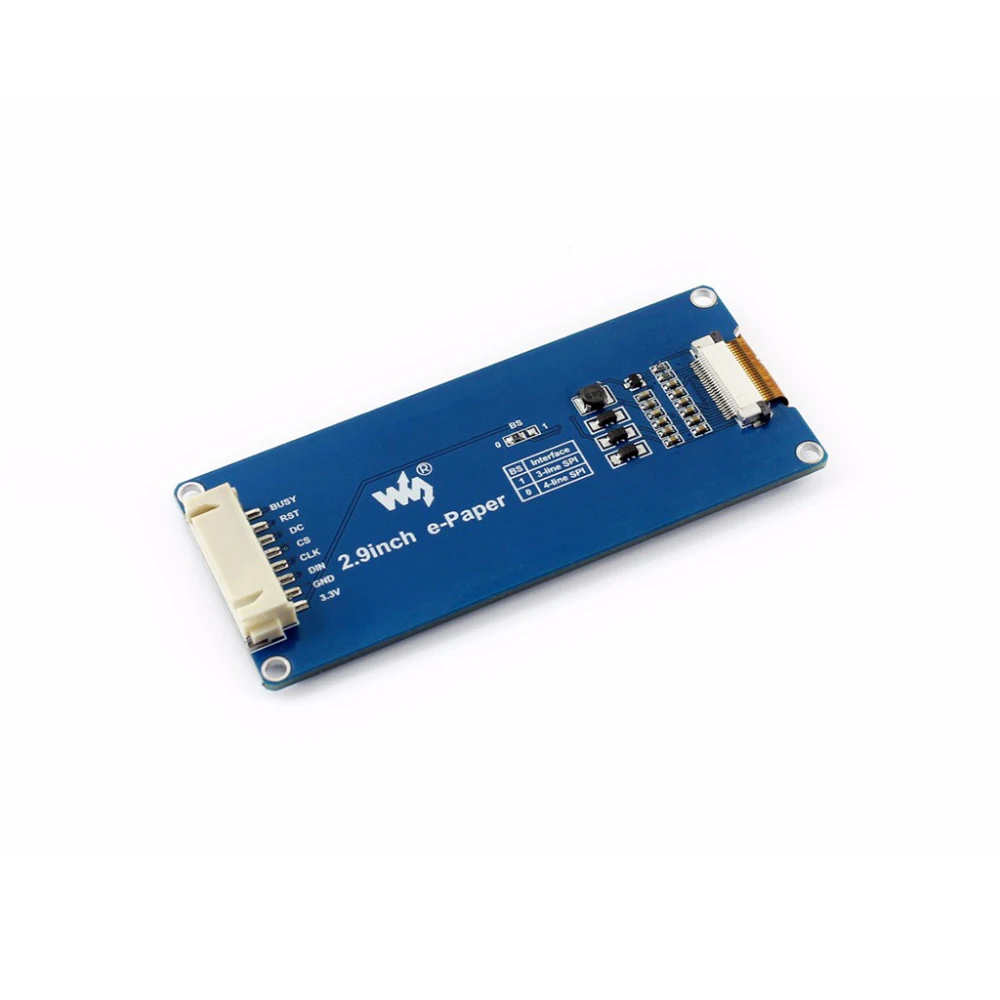 ShenzhenMaker Waveshare 2.9inch E-Ink display module 2.9'' e-paper 296x128 Three color:red black white SPI interface | Компьютеры