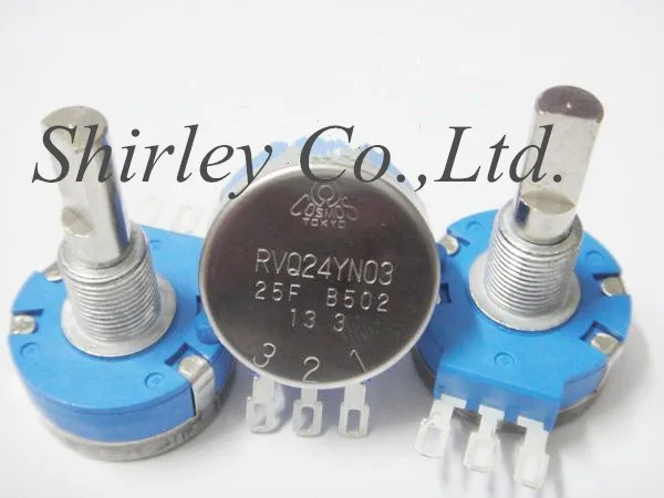 

100% new Original Component game potentiometer RVQ24YN03 25F B502 5K 25mm axle shaft RVQ24YN03-25F-B502 switch