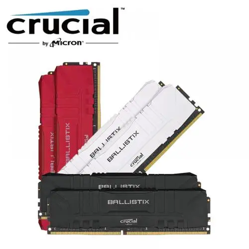 

Crucial Ballistix Platinum win white DDR4 3000 3200 3600MHz desktop game XMP 2.0 automatic overclocking support