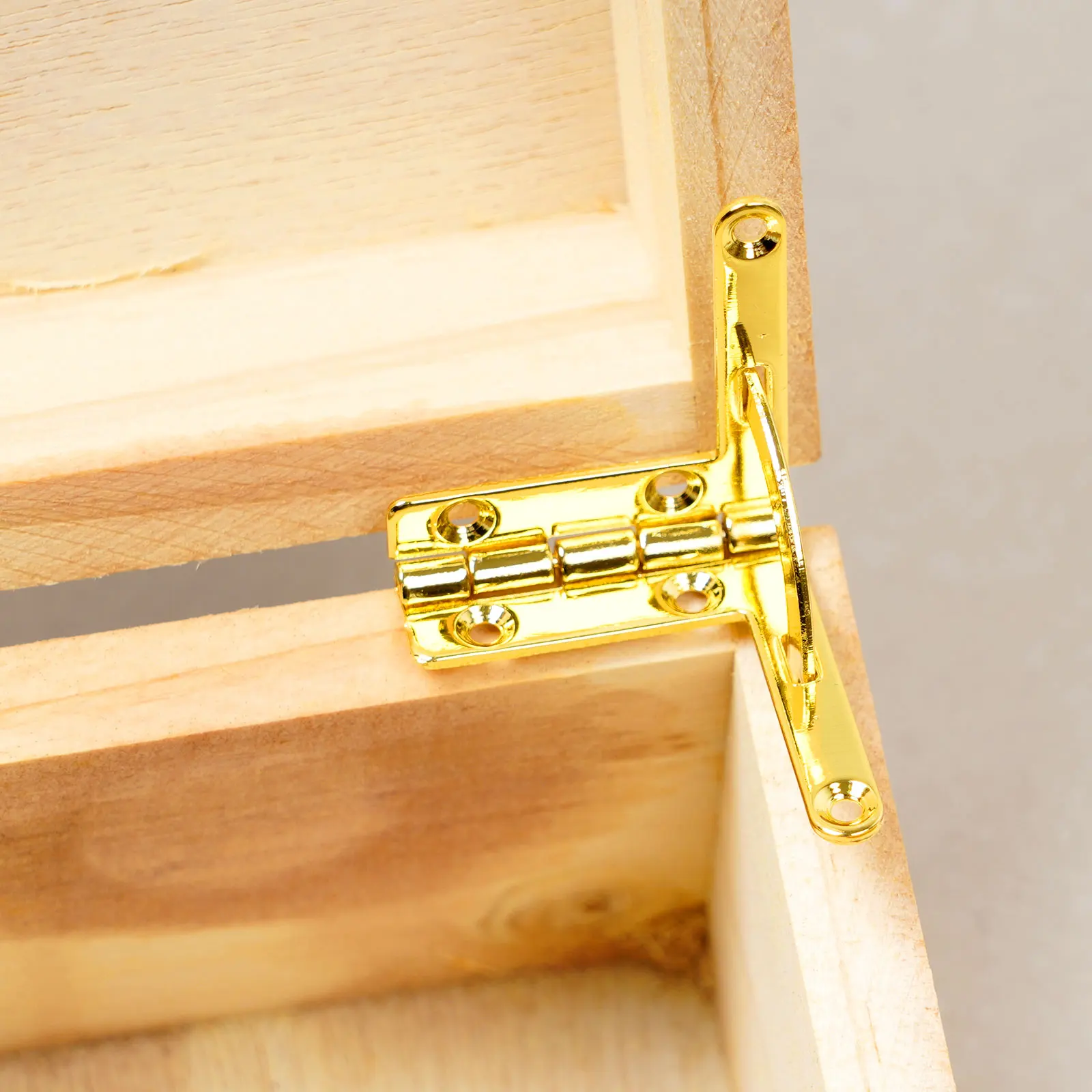 10 шт деревянная коробка с петлей кронштейн Античная бронзовая бижутерия грудь