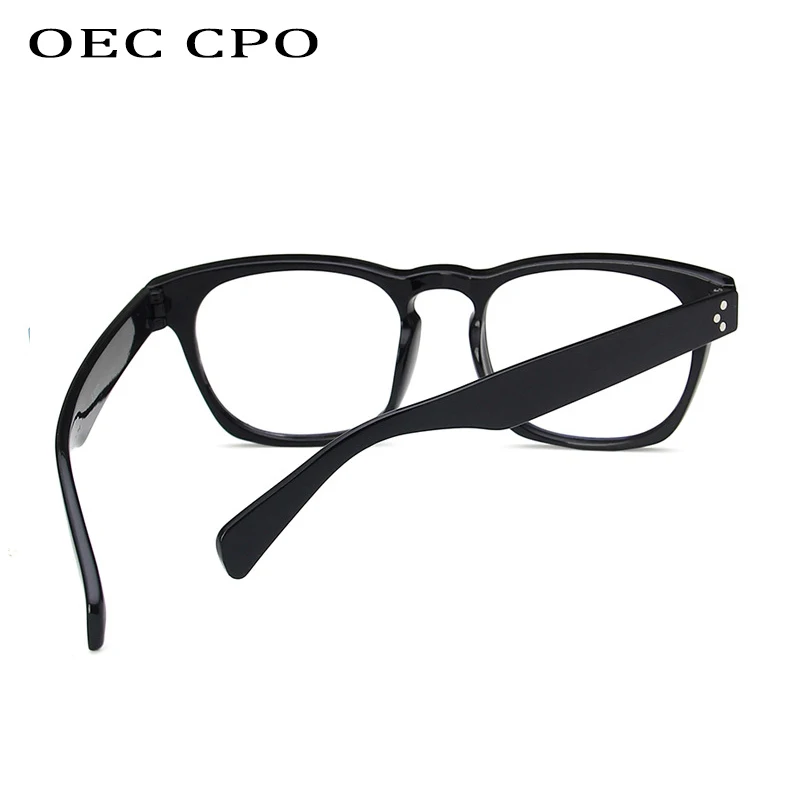 OEC CPO винтажные очки Квадратные прозрачные женские ретро оправа для очков женщин