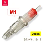 1020 шт., одноразовые картриджи для татуажа бровей