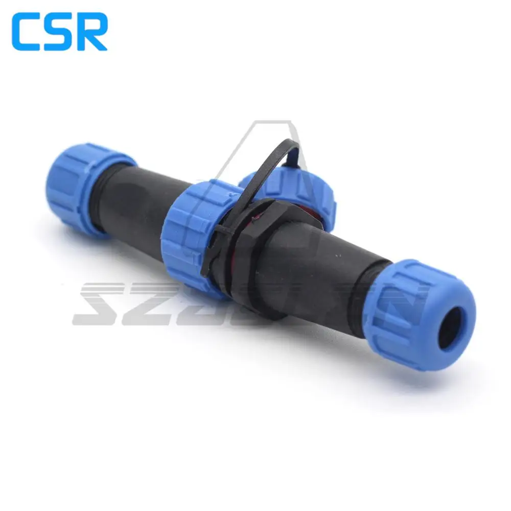 SP13 водонепроницаемый 4-контактный разъем для проводов круглые разъемы плоские