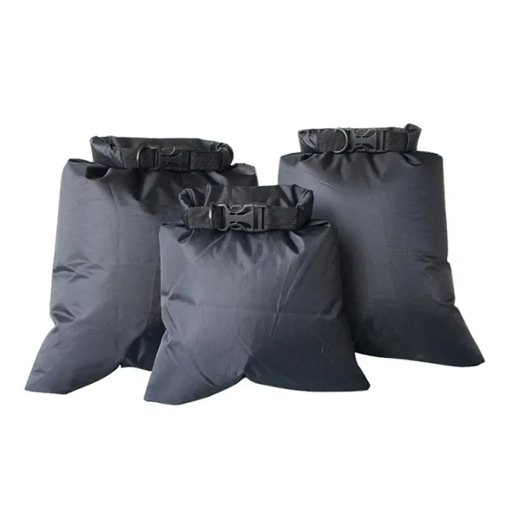 

Lightweight Three-Piece Waterproof Bag River Rafting Waterproof Storage Bag Large Medium and Small Finishing Bag