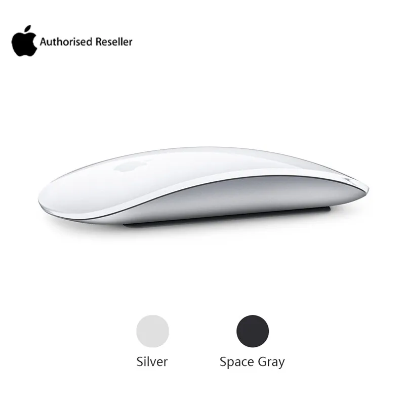 Беспроводная мышь Apple Magic mouse 2 для Mac Book Macbook Air Mac Pro, эргономичный дизайн, сенсорная перезаряжаемая Bluetooth мышь
