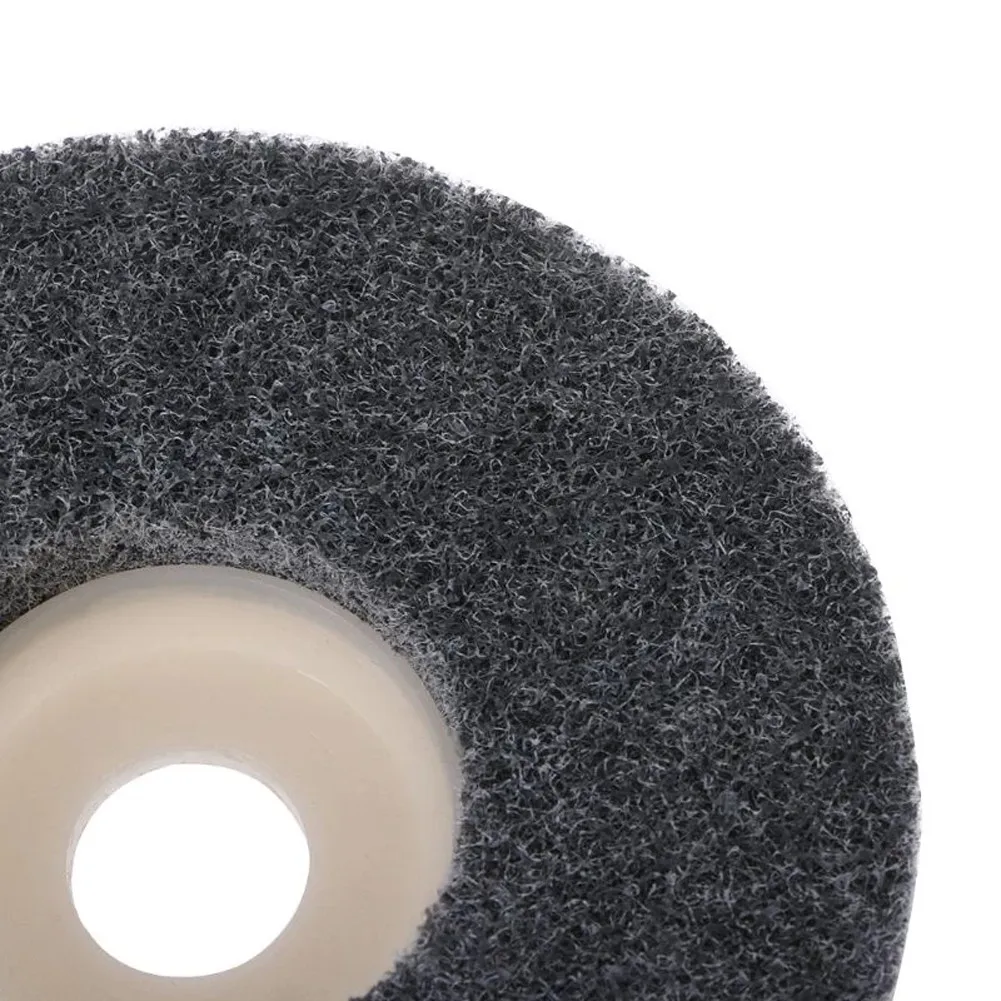 

2PCS 5 Inch 9P Nylon Fiber Polishing Wheel Non Woven Abrasive Wheel Nylon Fiber Polishing Wheel Abrasive Disc For Metal Stainles