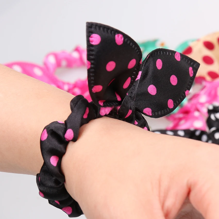 

2019 Rabbit Ear Hair Flower Fashion Cute Hair Flower Many Colors And Many Styles