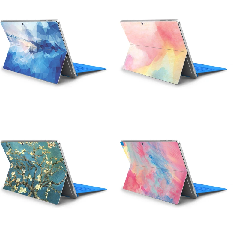 Виниловые наклейки с цветочным принтом подходят для Surface Go 2 Pro X 3 4 5 6 7 Защитная