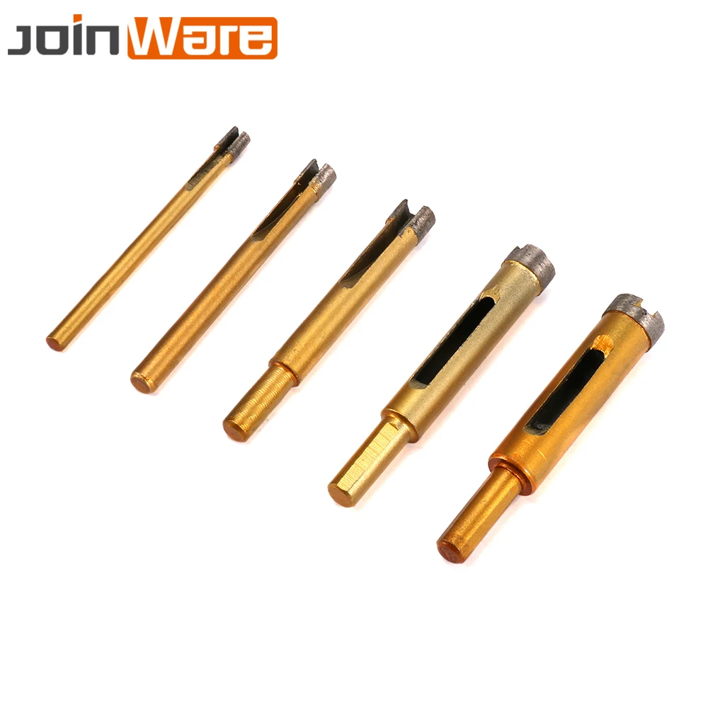 

5Pcs Diamond Hole Saw Drill Core Bits Cutter Tool For Marble Granite Tile Stone High Quality