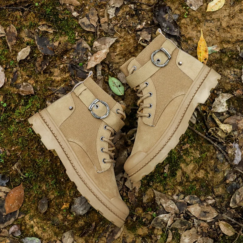 Брендовые супер теплые мужские зимние кожаные водонепроницаемые резиновые