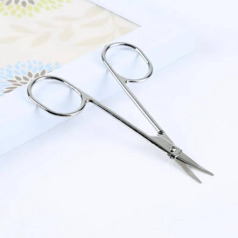 2 шт. портативные многофункциональные ножницы для лица усов носа триммер бровей