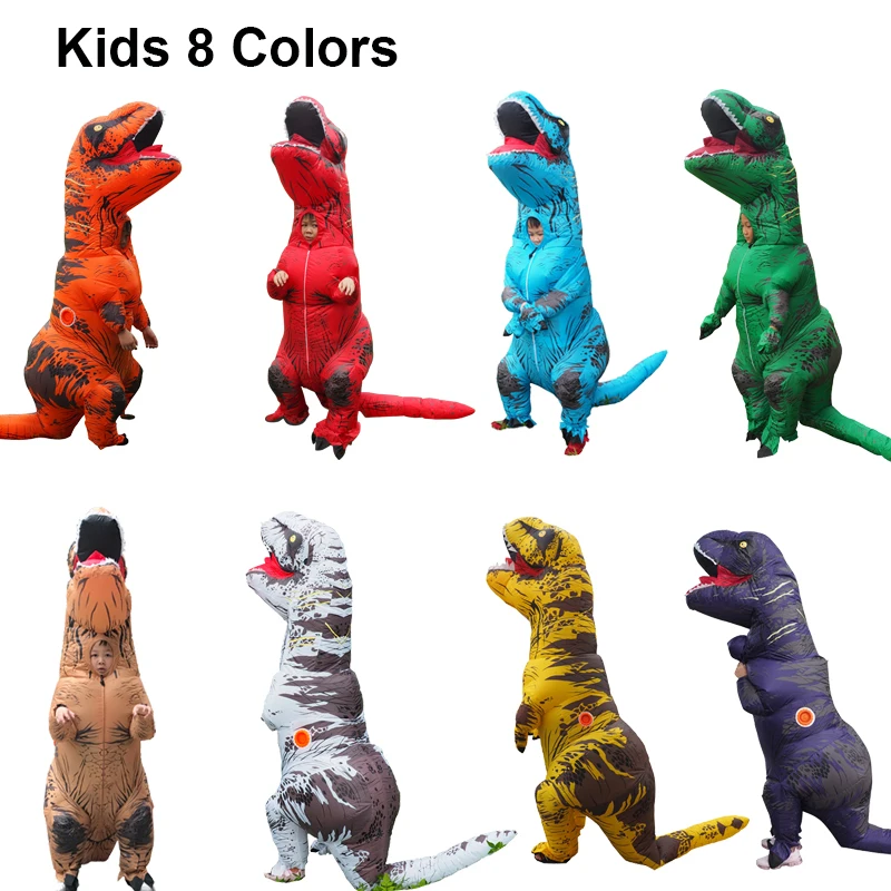 Карнавальный костюм для женщин t rex, динозавр, костюм T-Rex, Пурим, для взрослых, мужчин, на Хэллоуин, надувной костюм динозавра T Rex для детей, женщин