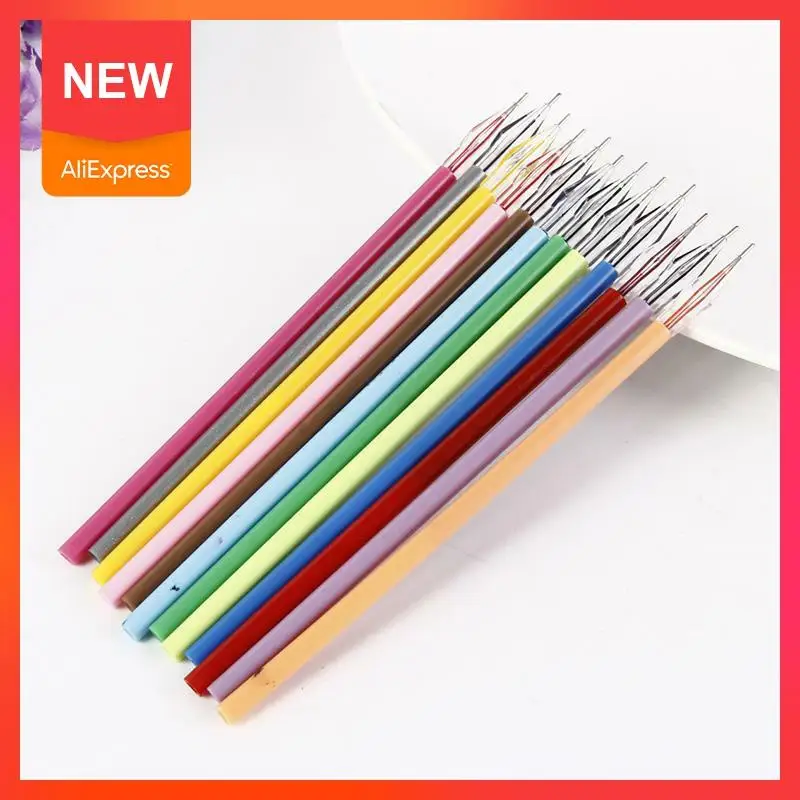 12 шт. алмазные головки заводские прямые Creativing канцелярские принадлежности