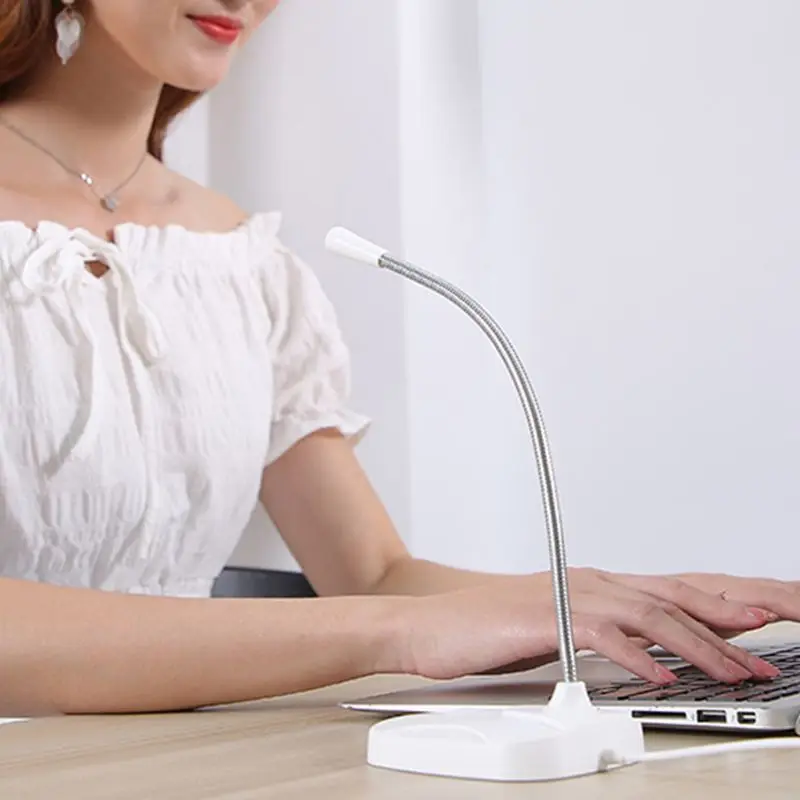 

Omnidirectional Microphone High Sensitivity USB Mic for PC/Laptop/Computer