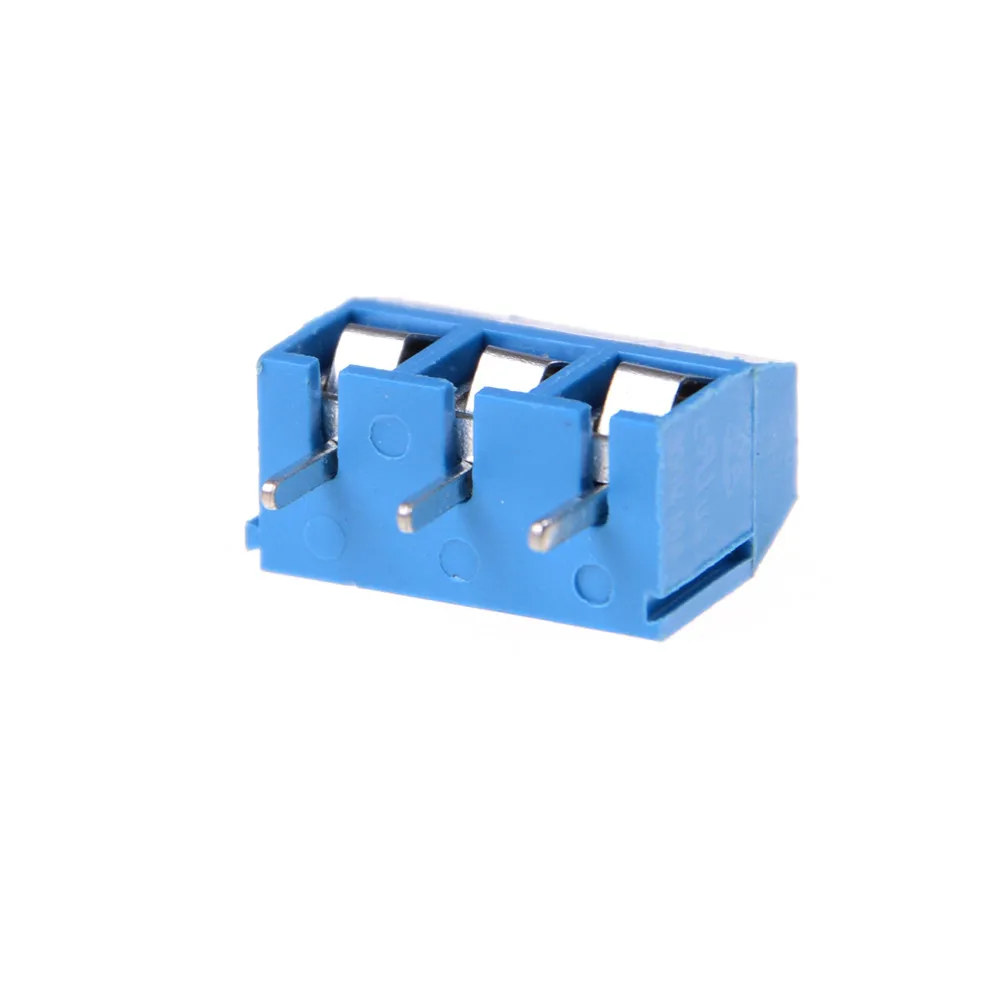 ZLinKJ 10 PCS/lot 5.0mm KF301-3P Pitch Straight Pin PCB 3 Screw Terminal Block Connector | Обустройство дома
