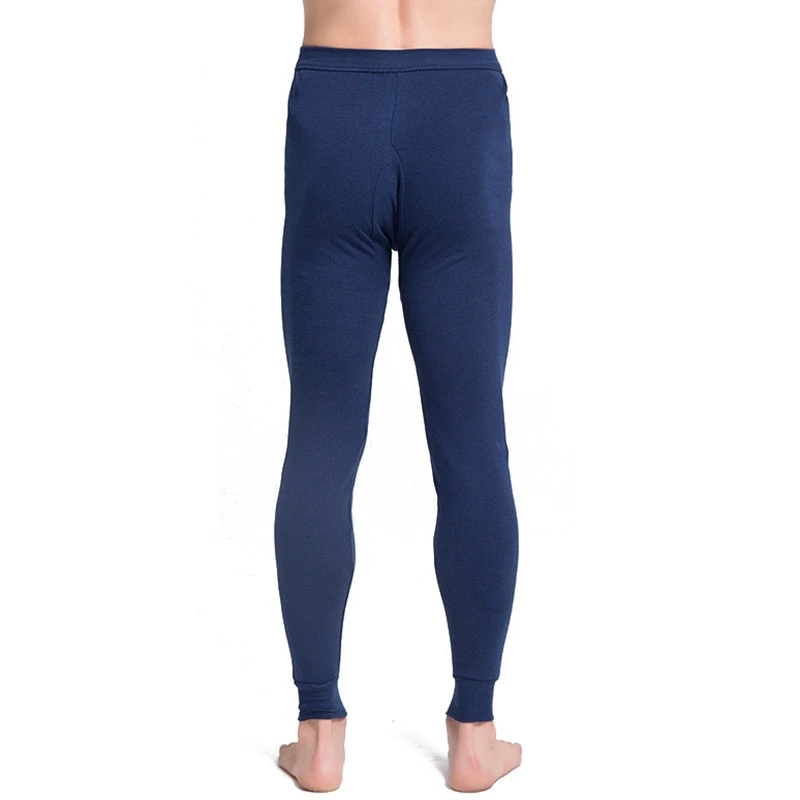 Зимние кальсоны дышащее нижнее белье штаны теплые мужские пижамы удобное