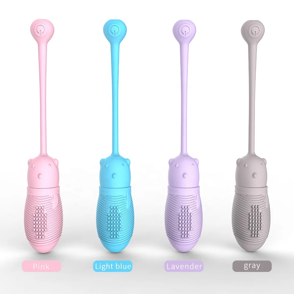 USB Перезаряжаемый 10-дневный маленький медведь беспроводной Яйцо вибратор