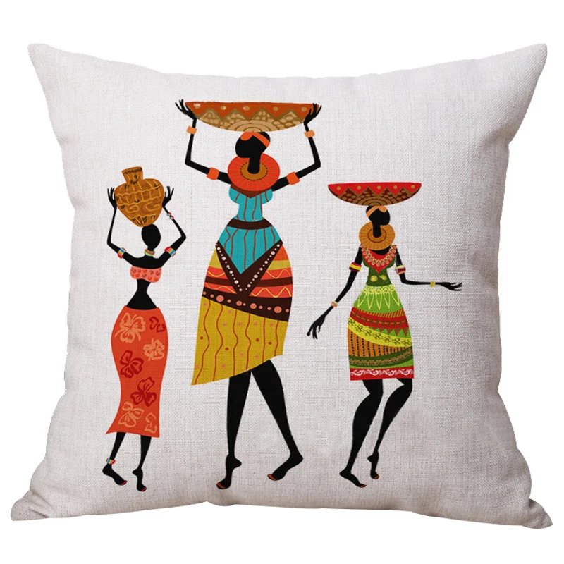 Украшение дома красивая в африканском стиле на высоком каблуке этническом Art