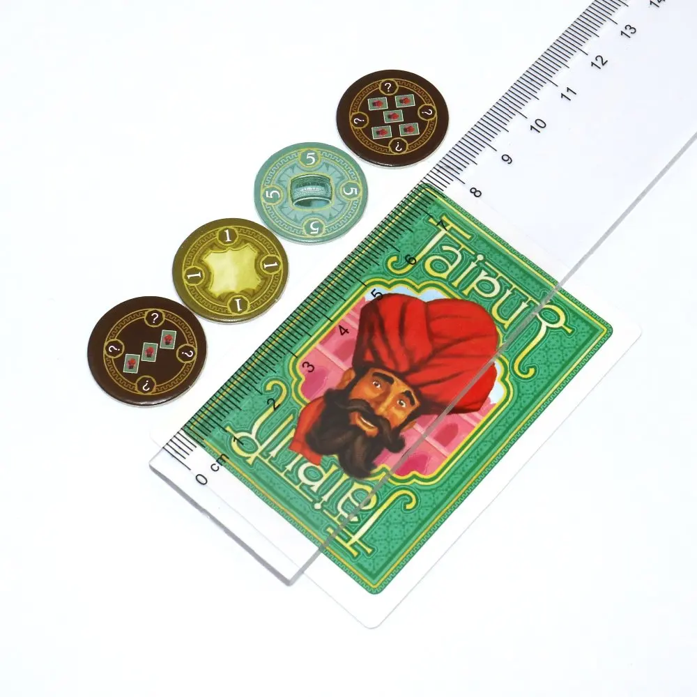 

2021 Jaipur card games English & Spanish rules 2 players table game for couple family party board game Playing Cards gifts