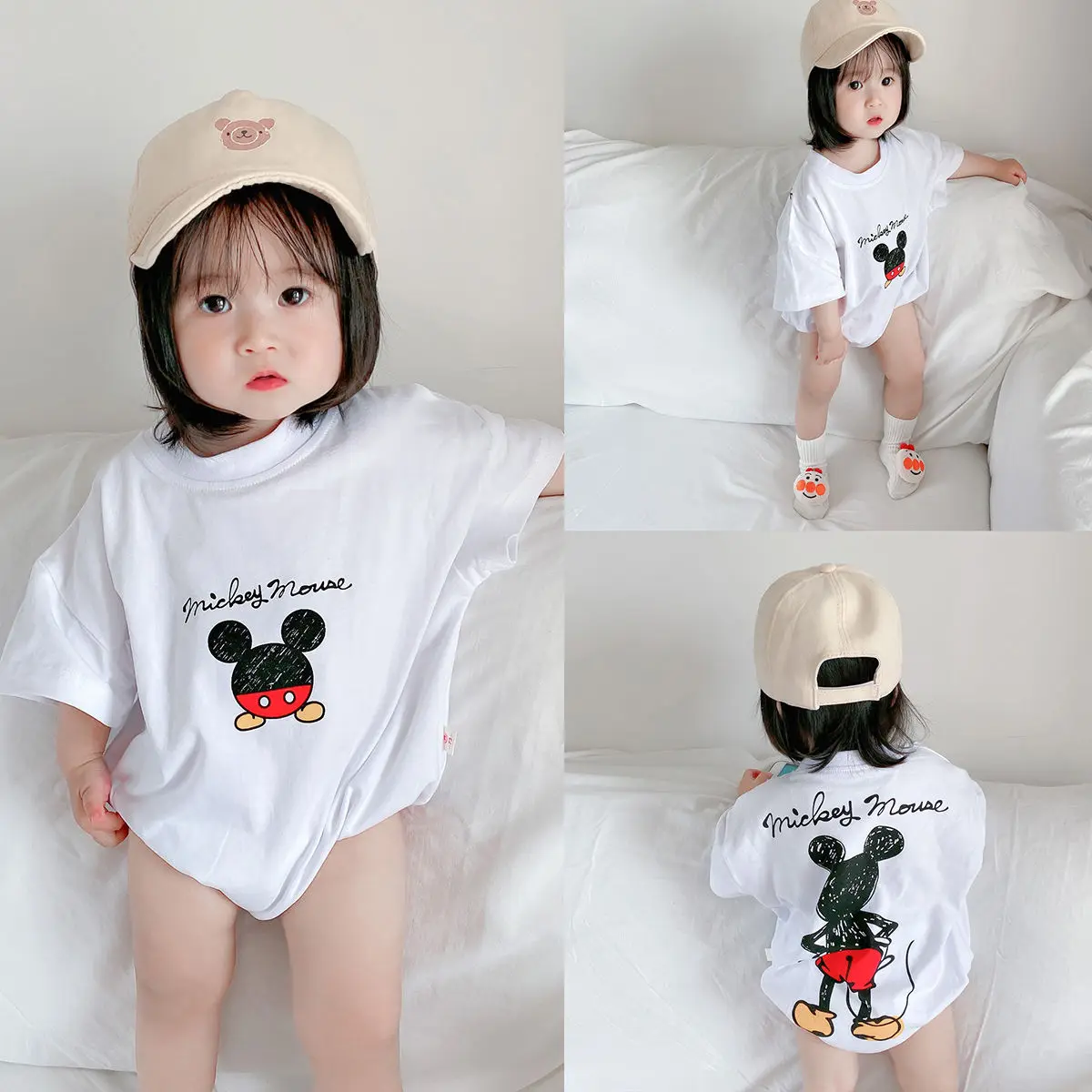 Детский мультяшный комбинезон на возраст 0-24 месяца | Детская одежда и обувь