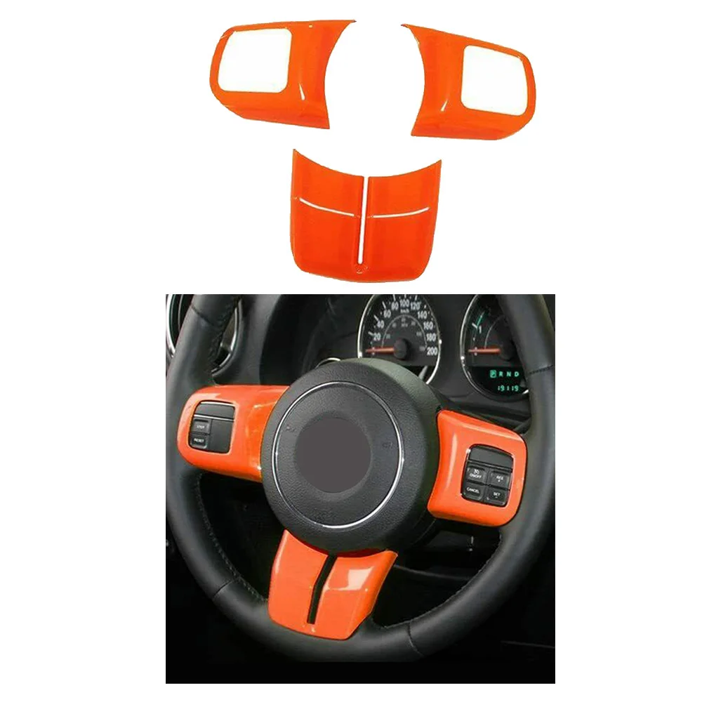 12 шт. автомобиля набор для внутренней отделки салона украшения оранжевый