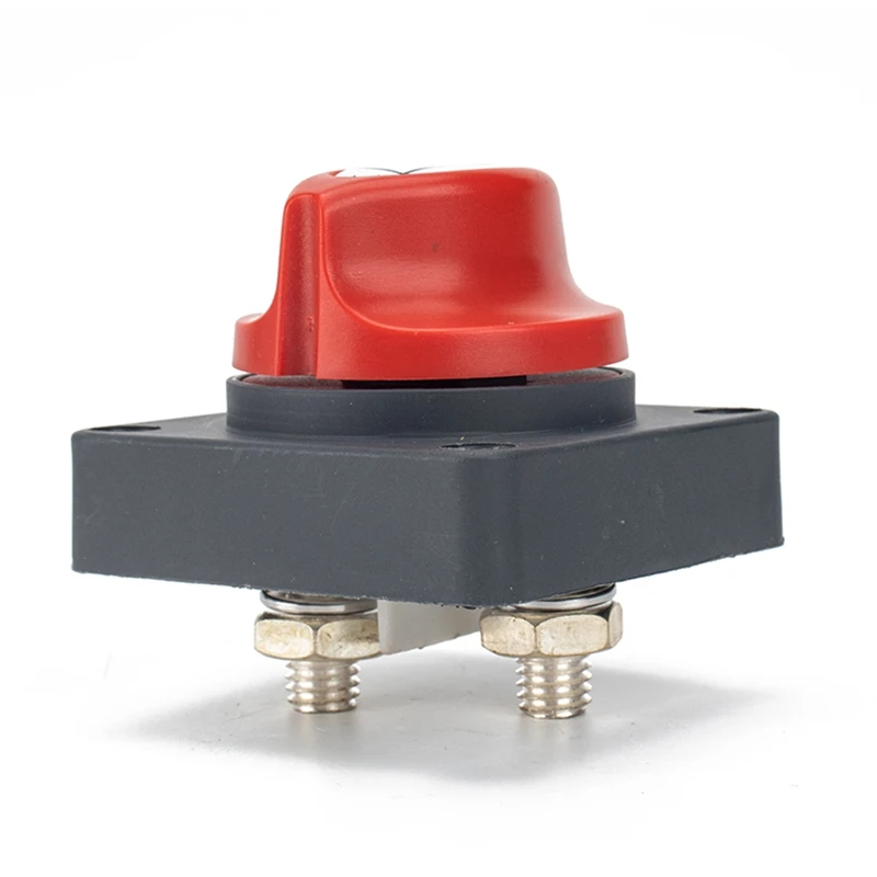 

12V-48V Compatible Battery Power Cut Master - Waterproof Switch Disconnect Isolator for Car RV Boat Truck ATV Vehicles