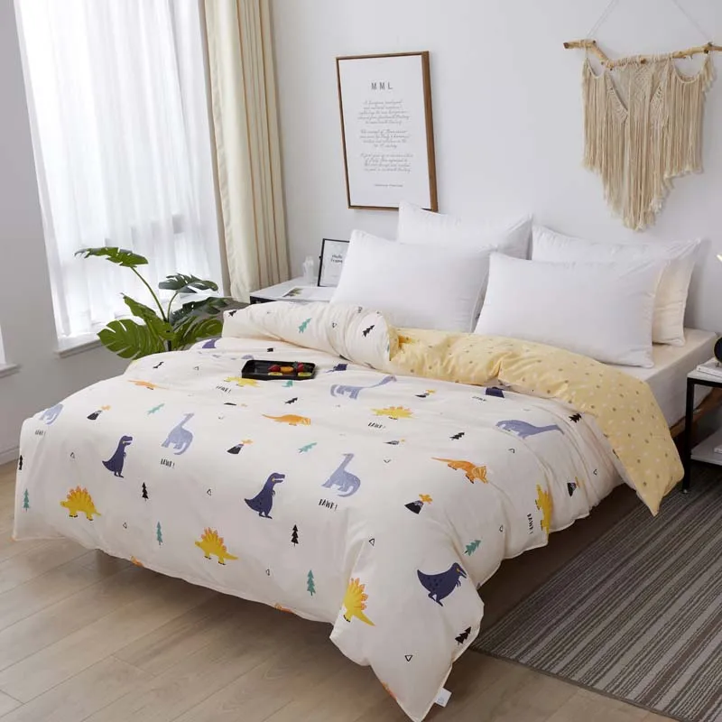 Pure100 % хлопок от известного бренда Комплект постельного белья 4/6 шт. пододеяльники