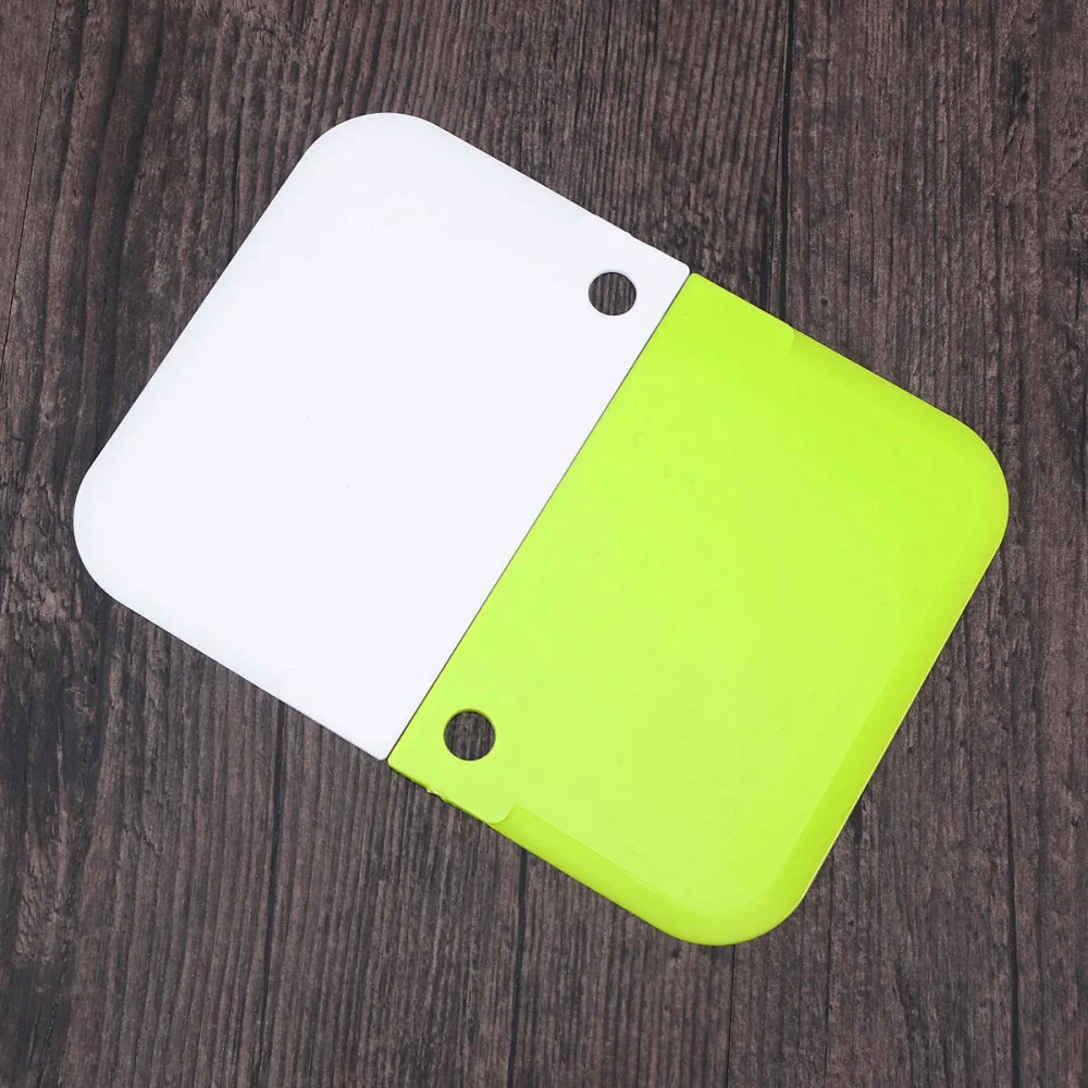 6 шт тесто скребки для миски 2 Двусторонняя расческа Кухня гаджеты с округленными