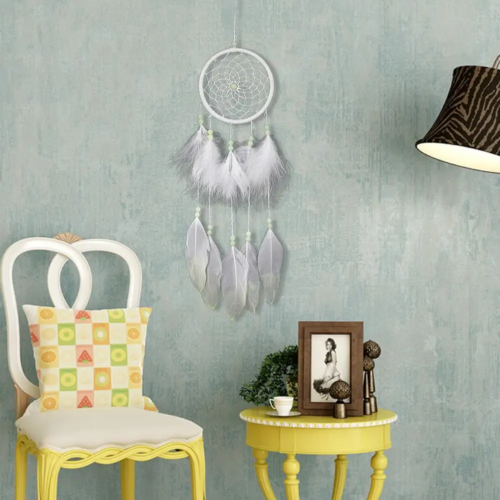 50*10 см креативный флуоресцентный перышковый колокольчик ручной работы Ловец