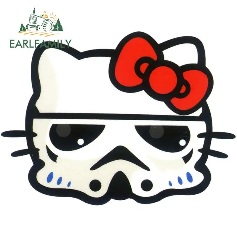 EARLFAMILY 13 см x 9 7 для Штурмовика Звездных Войн X Hello Kitty Граффити стикер сделай сам