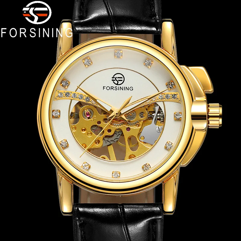 Часы наручные FORSINING женские механические модные классические брендовые