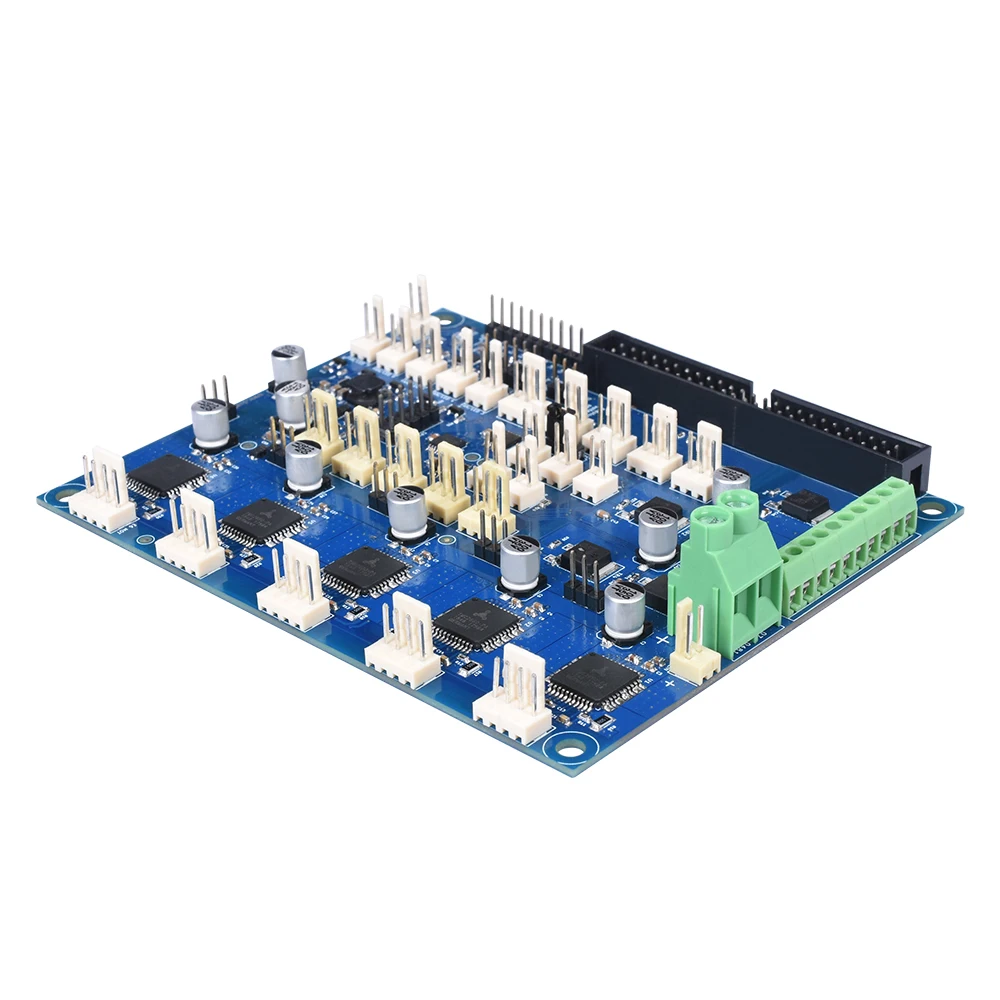 

Cloned Duex5 Expansion Board With TMC2660 Controller For PT100 Thermocouple VS Duet 2 WIFI 3D Printer Parts Control Board CNC