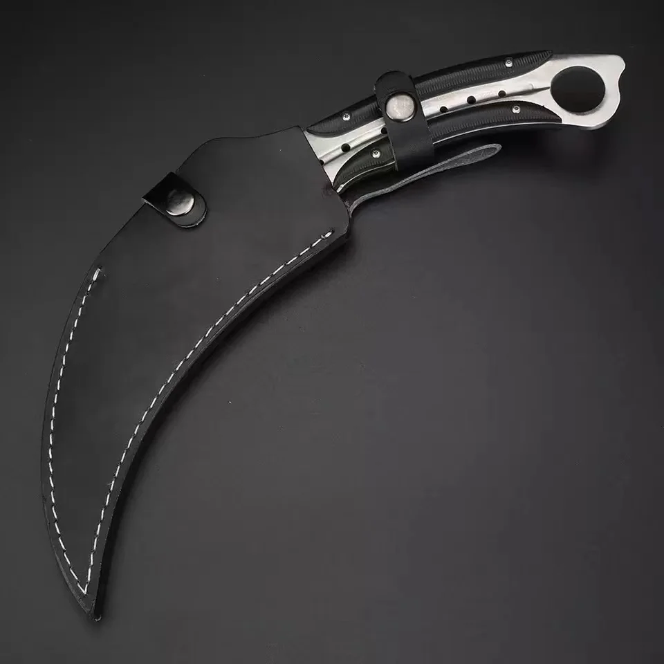 

Karambit Tactical CSGO Fixed Blade Hunting Knife Camping Survival Machete Self-defense Camping Hunting Rayman Jungle Run Tools