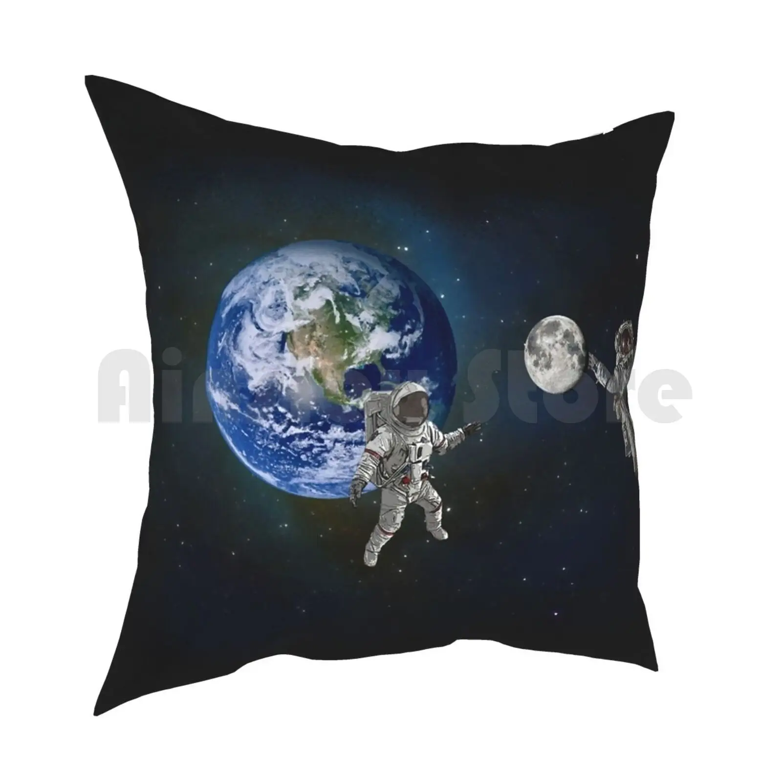 Чехол с изображением подушки космобала мягкий чехол рисунком для дома космос