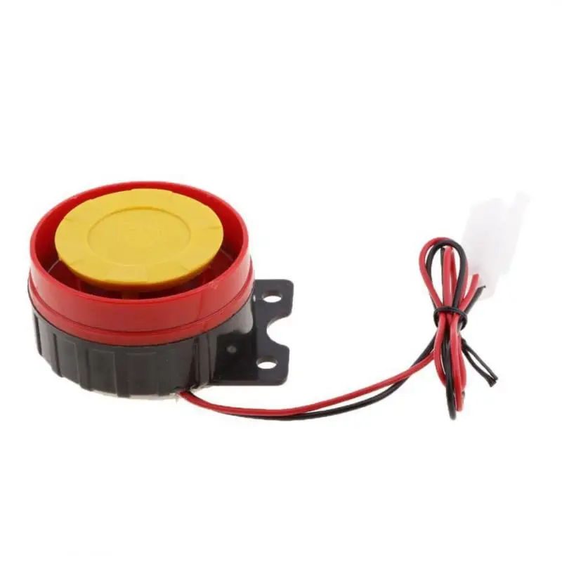 

1pc Universal DC 12V Motorcycle ATV Raid Red Air Siren Small Electric Horn Alarm Motorcycle Alarm Motorcycle Accessories