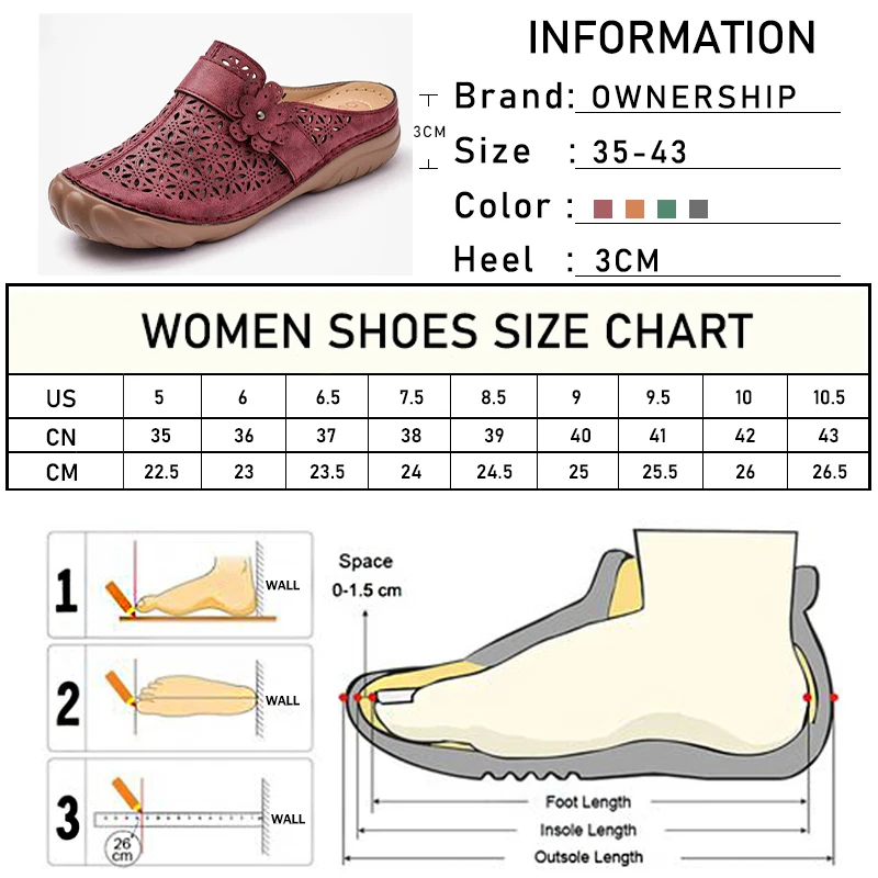Женские удобные шлепанцы с пряжкой женские полые тапочки кожаные сабо туфли на