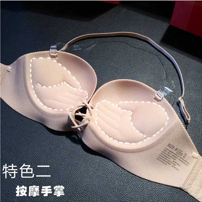 Женский бюстгальтер без бретелек с открытой спиной|Бюстгальтеры| |