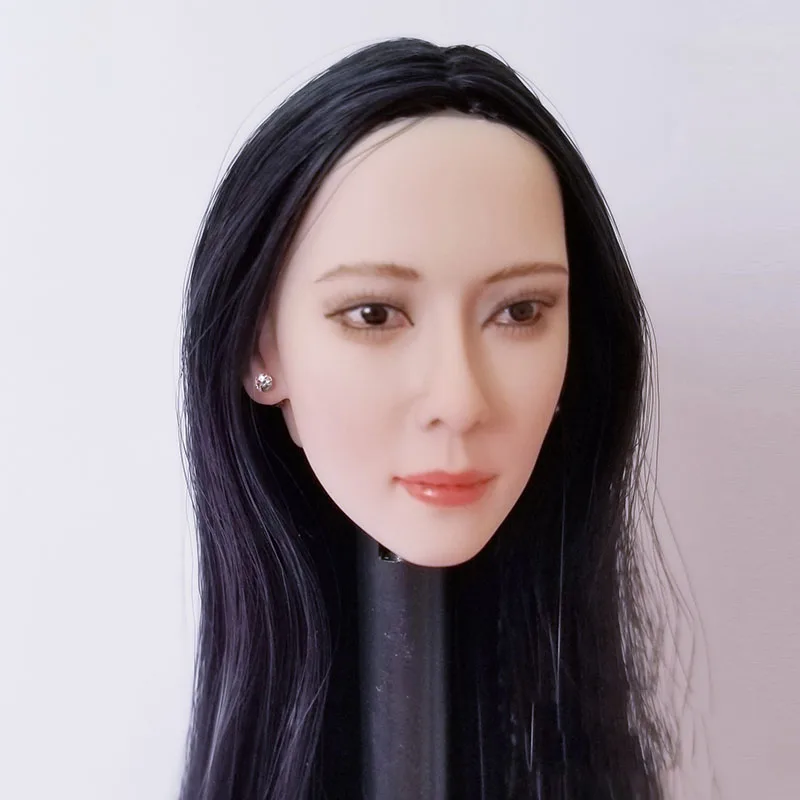 

1/6 Scale Male/Female Beauty Round Pearl Set Diamond Earrings for 12''Action Figures Bodies Accessories